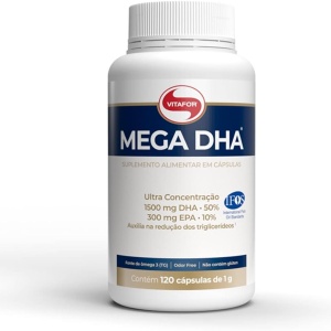 MEGA DHA - 60 capsulas - 1.500mg DHA- 300 mg DHA