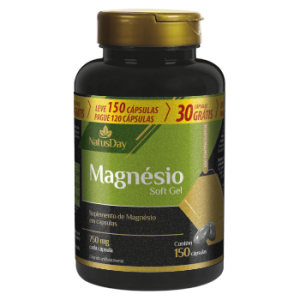 Magnésio Bisglicinato - 150 cápsulas - 500mg - Natus Day