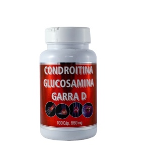 condroitina + glucosamina + garra D -100 capsulas