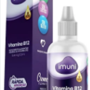 Imuni Vitamina B12 - 30ml - Cromoflorais Indústria E Terceirização De Suplementos 