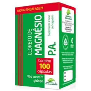 Cloreto Magnésio P.A. - 50 cápsulas - Laboratório De Medicina Natural