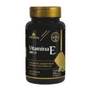 Vitamina E - 60 cápsulas - 750mg - NatusDay