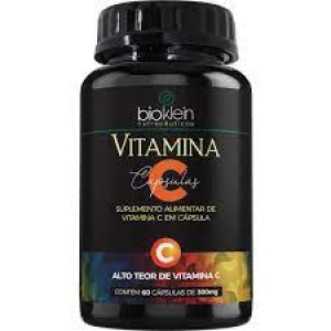 Vitamina C - 60 cápsulas - 300mg - BioKlein