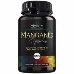 Manganês - 60 cápsulas - 400mg - BioKlein