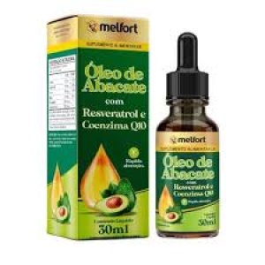 Oléo de abacate com Resveratrol e coenzima Q10