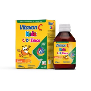 Vitaxon Kids - C+D+ZINCO - 120ml - Airela Indústria Farmacêutica